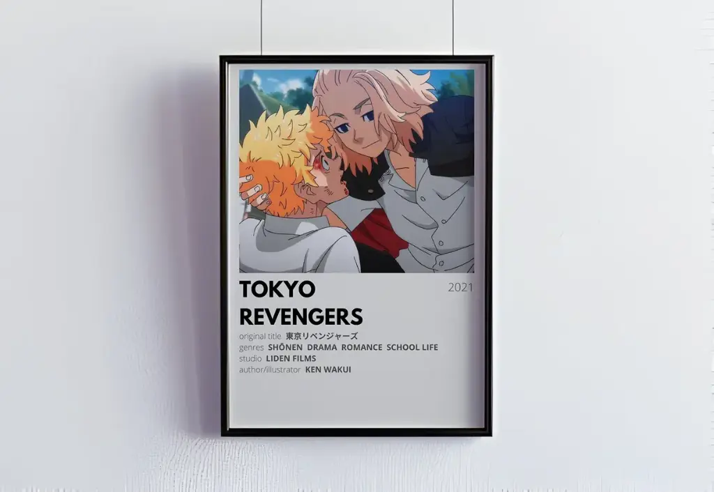 Tokyo Revengers Aesthetic Wall Poster Frames