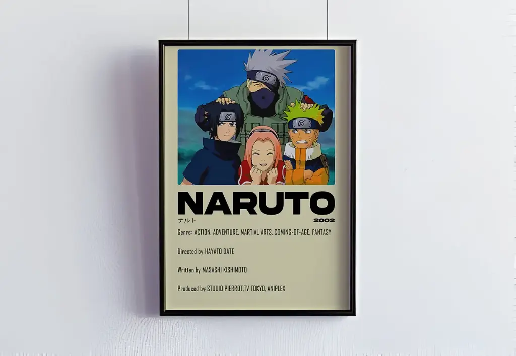 Naruto Aesthetic Wall Poster Frames