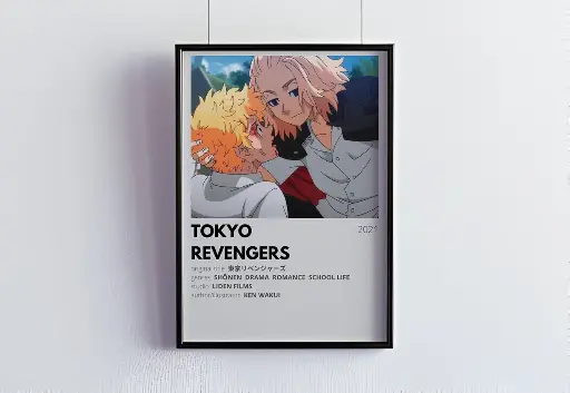 Tokyo Revengers Aesthetic Wall Poster Frames